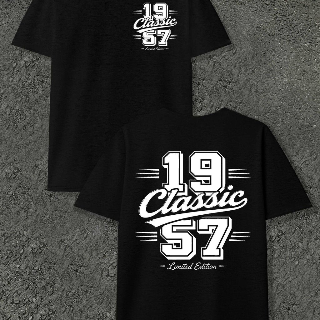 Classic 1957 Limited Edition Men'S T-Shirts with Markings