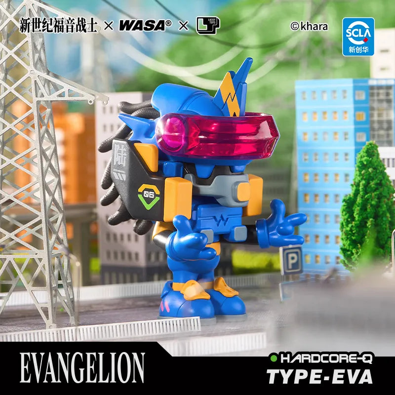 WASA · 变色龙EVA联名潮玩盲盒正版新品初号机手办摆件福音战士模型 · 单个随机盲盒