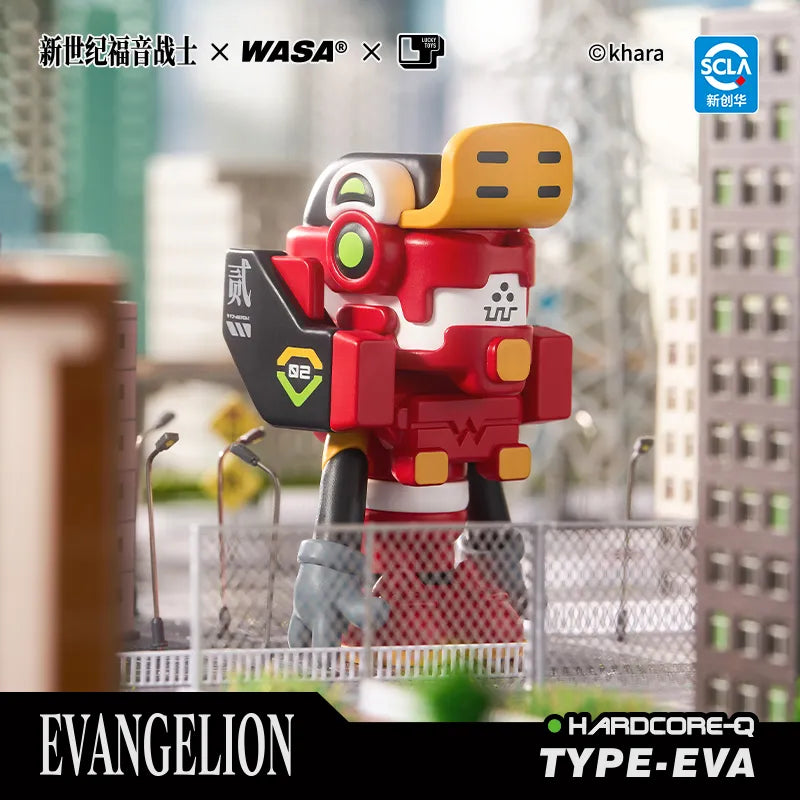 WASA · 变色龙EVA联名潮玩盲盒正版新品初号机手办摆件福音战士模型 · 单个随机盲盒