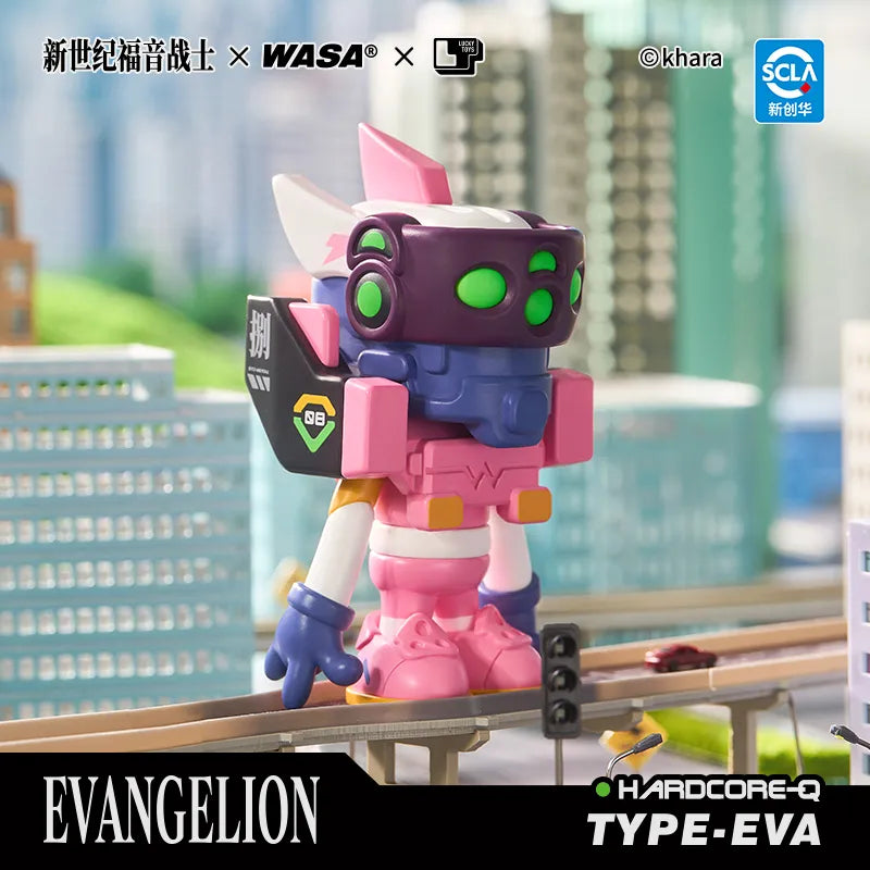 WASA · 变色龙EVA联名潮玩盲盒正版新品初号机手办摆件福音战士模型 · 单个随机盲盒