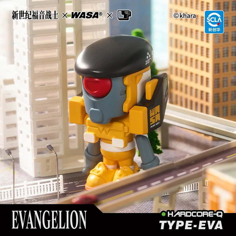 WASA · 变色龙EVA联名潮玩盲盒正版新品初号机手办摆件福音战士模型 · 单个随机盲盒
