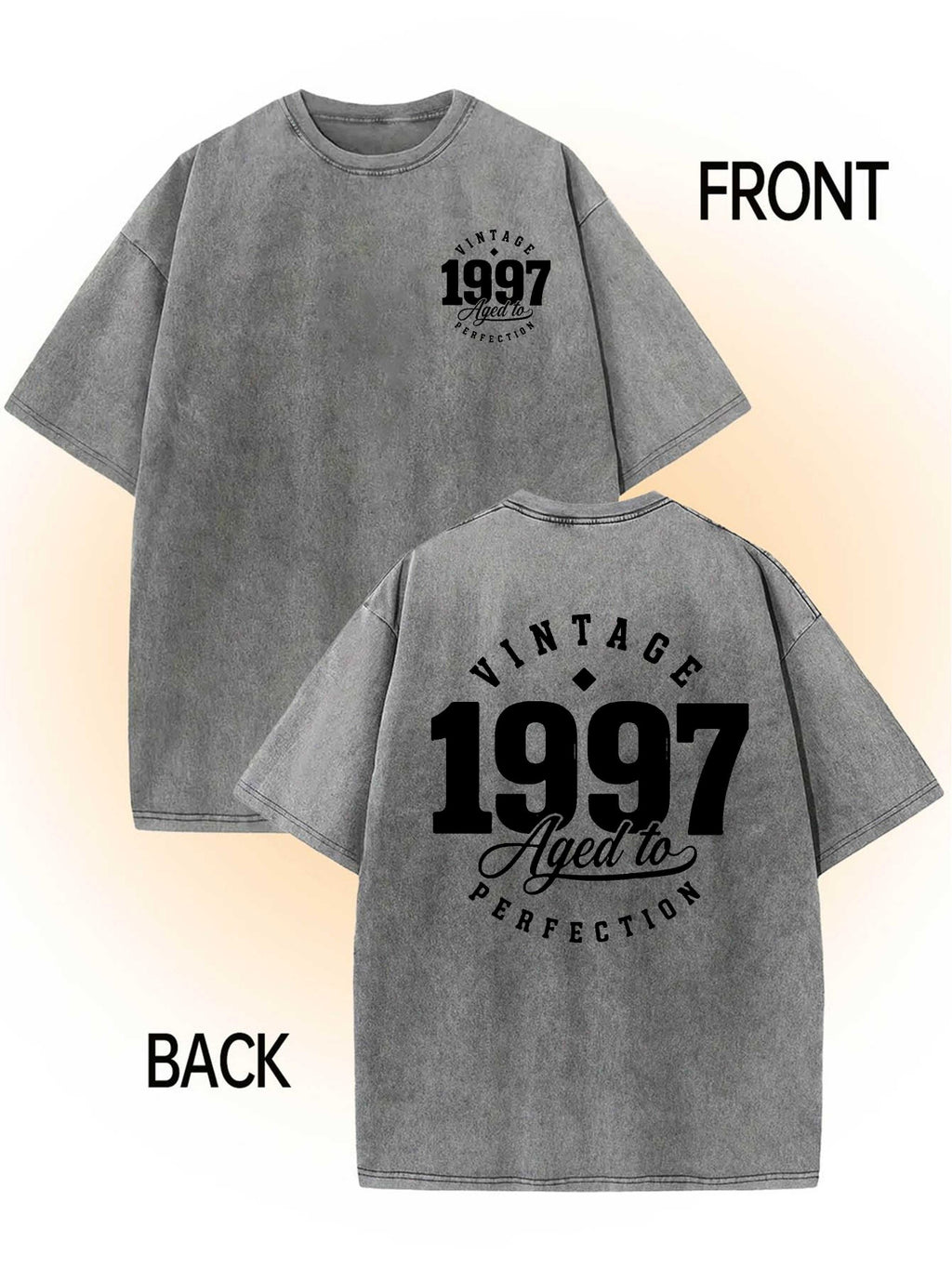 1997 Vintage Year Perfection Men'S Washed T-Shirt