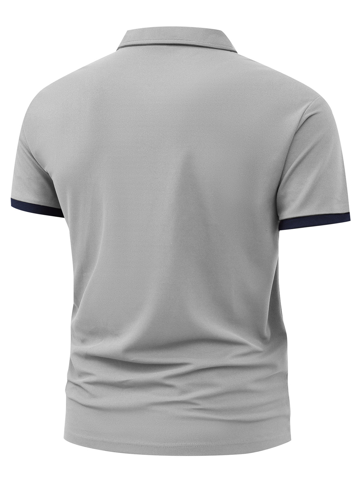 Men's URUGUAY Logo Printed Polo Shirt, Summer Short-sleeve Polo Top with Lapel, Fashionable Printed Casual Shirt, Suitable for Multiple Occasions Such as Outdoor Vacations and Leisure Wear