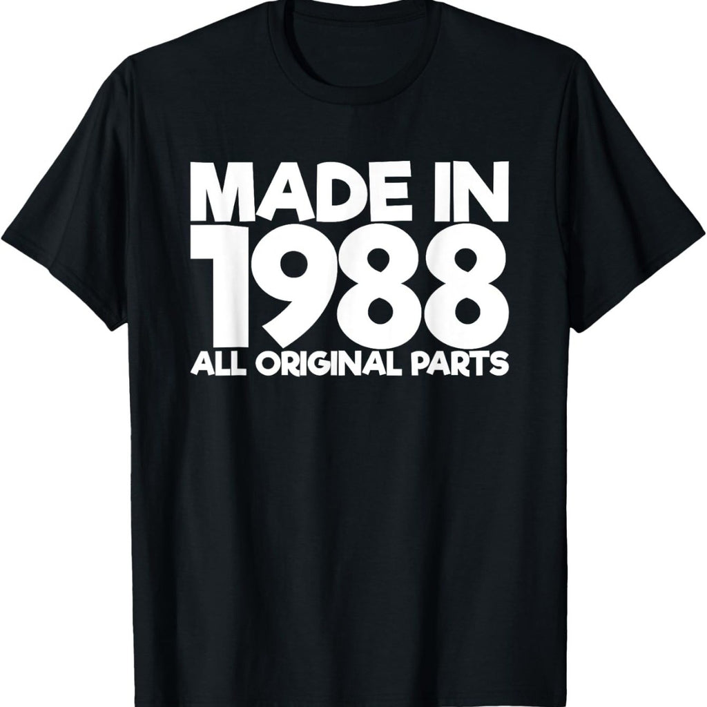 33 Years Old Made In 1988 Funny 33th Birthday T-Shirt