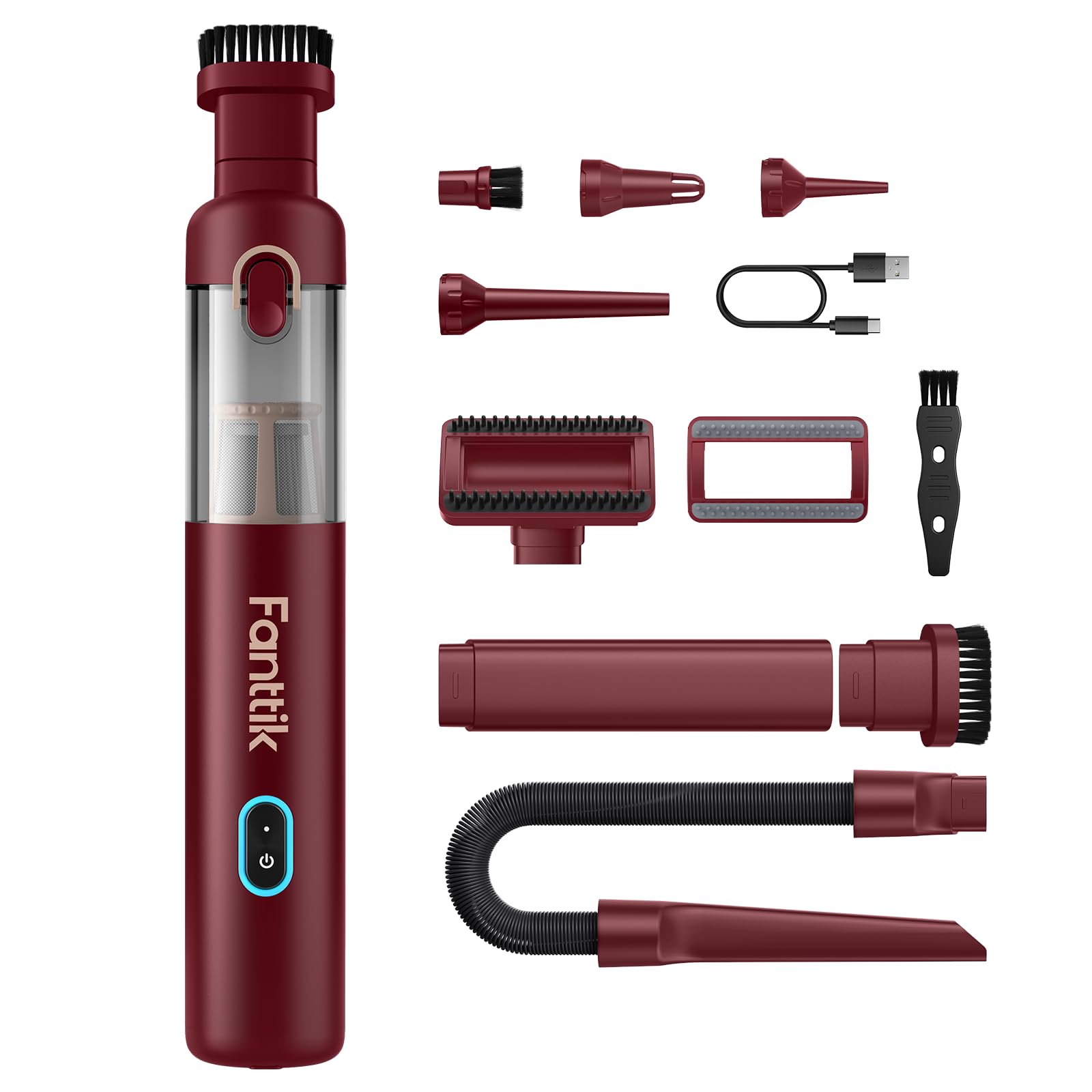 Compact Mini Cordless Car Vacuum