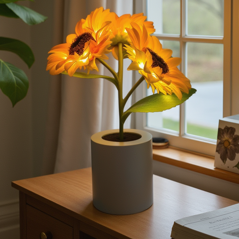 Sunflower Lamp