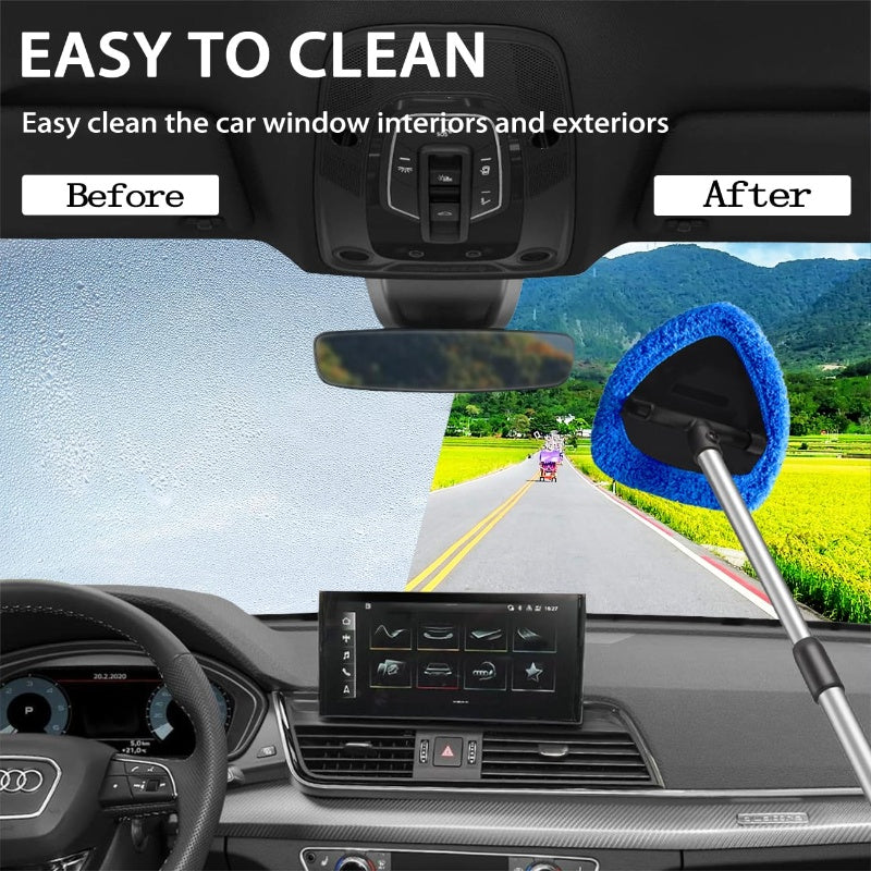 Car Windshield Cleaning Tool Set - Extendable & 180° Rotatable📢📢Snatch up! Only 20 left, while supplies last!