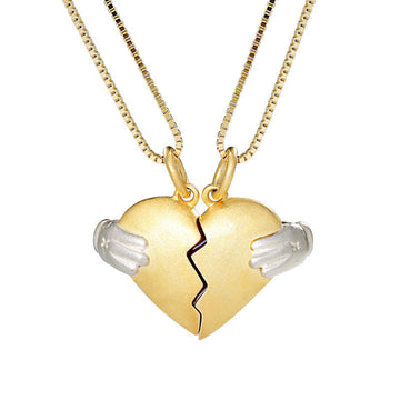 Hand-held heart-shaped necklace（Free Shipping）
