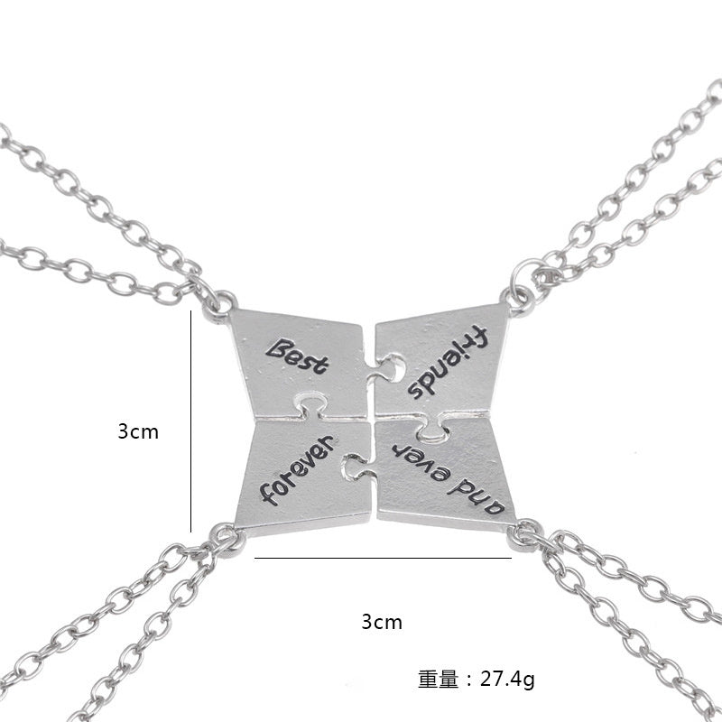 Irregular patchwork necklace（Free Shipping）