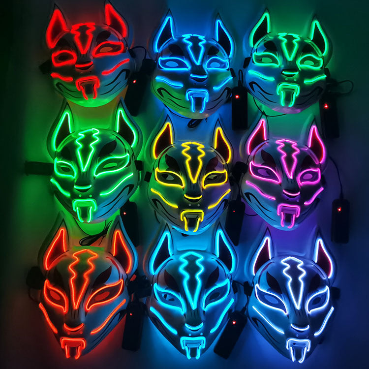 LED FOX HALLOWEEN MASK siciry.co