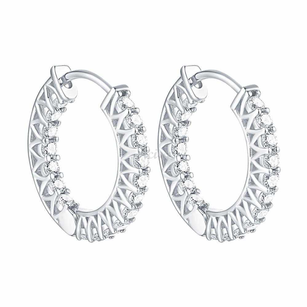 S925 sterling silver earrings studs