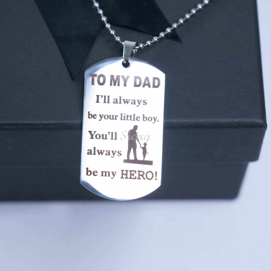 Wallet and Keychain Necklace Bracelet Gift Sst for Your Father