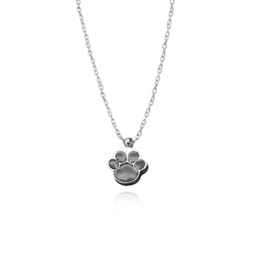 A Piece Of My Heart Lives In Heaven-Souvenir/Paw Print Urne Pendentif