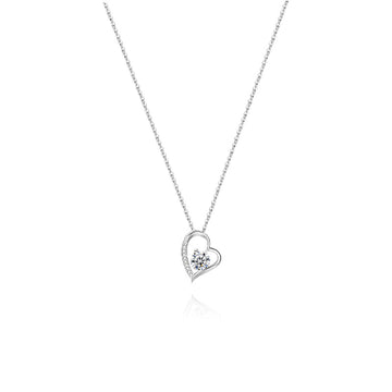 Siciry™ Mother‘s Day Diamond Heart Necklace（Free Rose Box）
