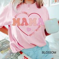 Custom Mama Sweatshirt with Kids Name For Mom On Mother's Day Gifts